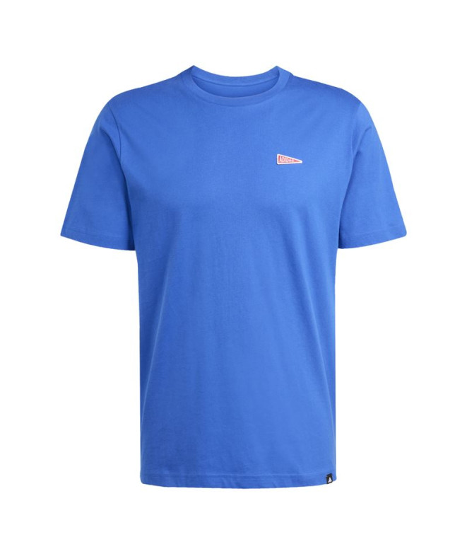 Camiseta adidas Pennant Homem Azul