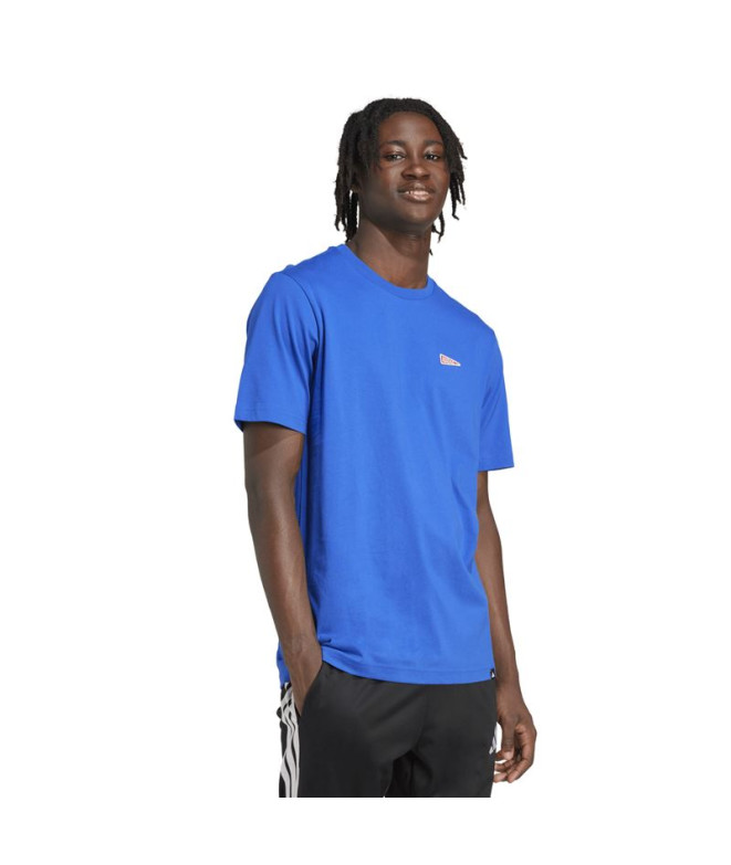 Camiseta adidas Pennant Homem Azul
