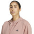 Moletom de Fitness adidas D4T Fz Hoodie Mulher Rosa