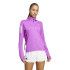 Moletom de Running adidas Own the Run Hzip Mulher Roxo