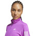 Moletom de Running adidas Own the Run Hzip Mulher Roxo