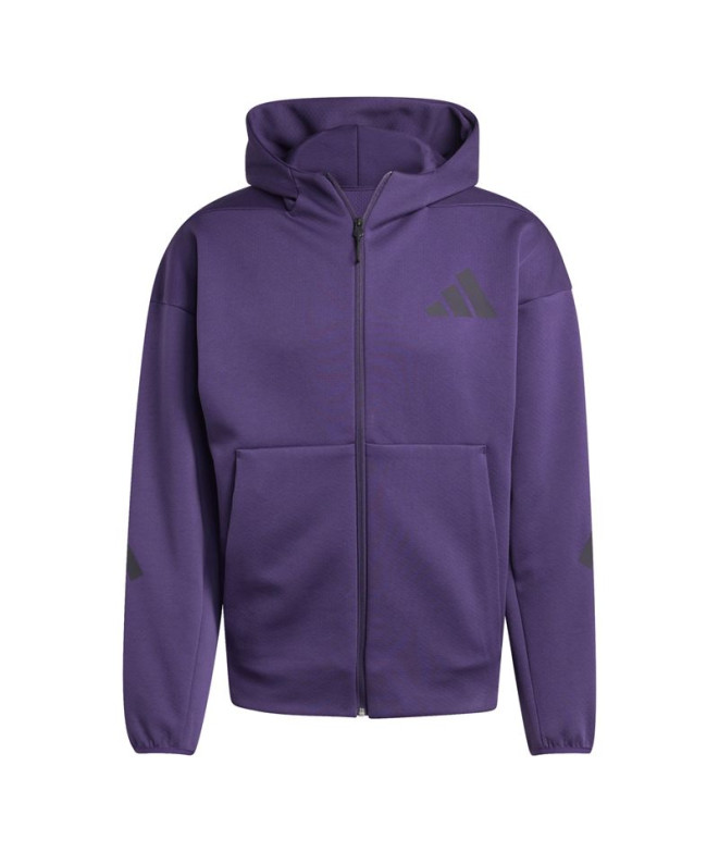Sudadera adidas Z.N.E. Fz Hombre Negro
