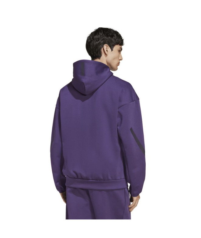 Sudadera adidas Z.N.E. Fz Hombre Negro