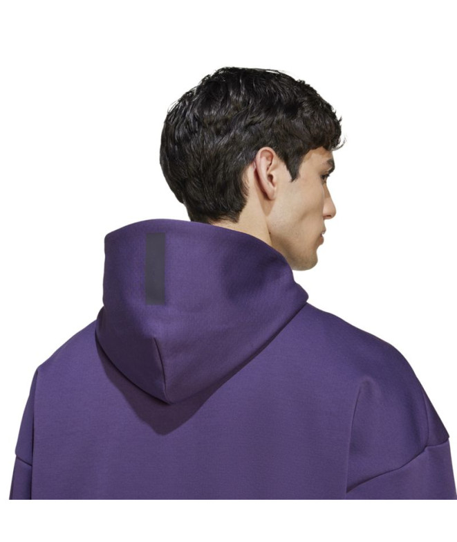 Sweat adidas Z.N.E. Fz Homme Noir