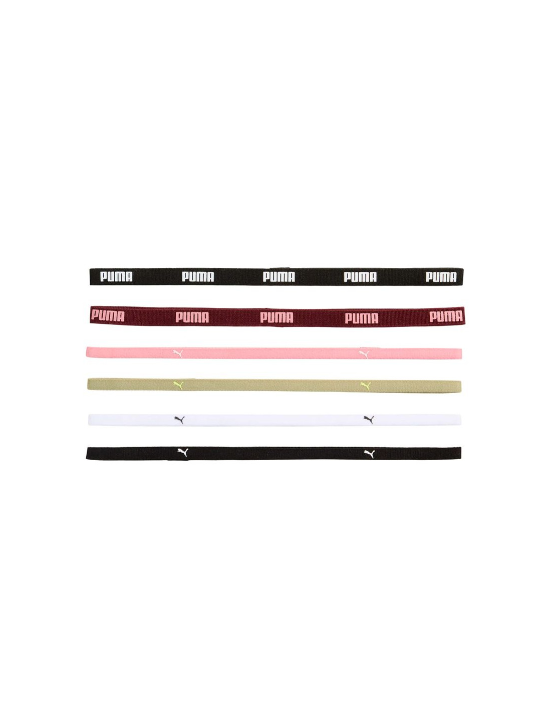 Fita de cabelo de Fitness Puma Tr Essentials Hairbands, Ruby Shimmer-Pois, Mulher
