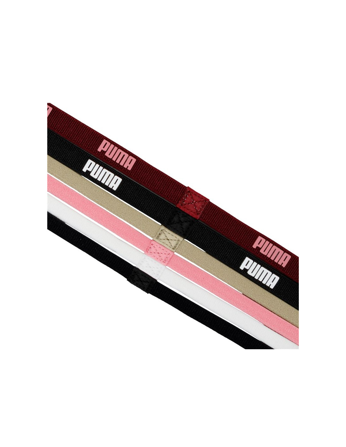 Cinta de pelo de Fitness Puma Tr Essentials Hairbands,Ruby Shimmer