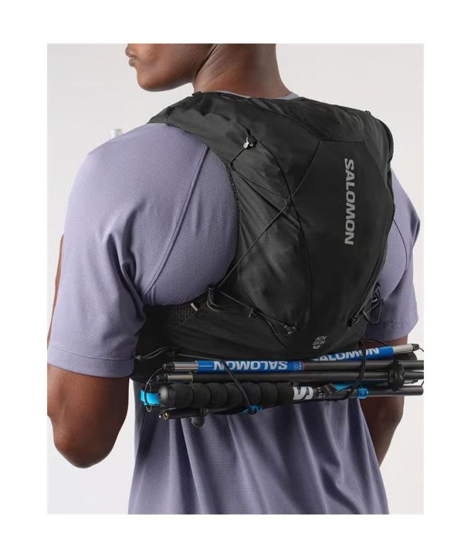 Chaleco de Trail Salomon Adv Skin 12 Set Negro/