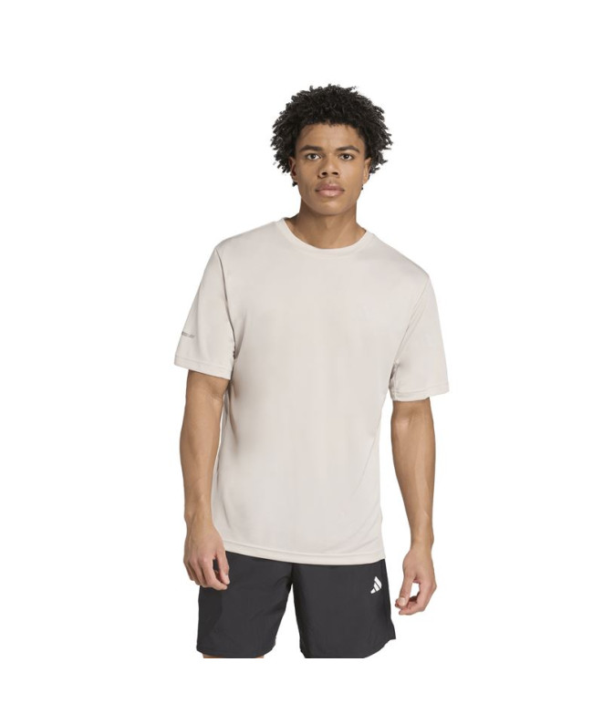 T-shirt de Fitness adidas Tr Ess Hp Homme Beige