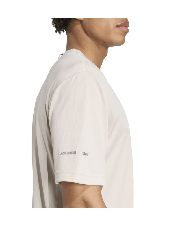 Camiseta de Fitness adidas Tr Ess Hp Hombre Beige