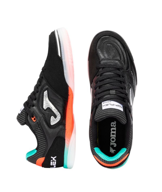 Sapatilhas de futsal Joma Top Flex 2501 Preto...