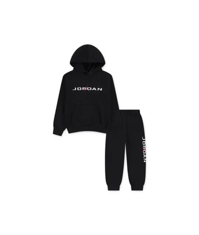 Ensemble Jordan Mj Stretch Hbr Flc Set Enfant Noir