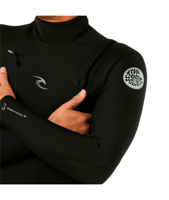 Neoprene Rip Curl Dawn Patrol Cz 43 Homem Preto