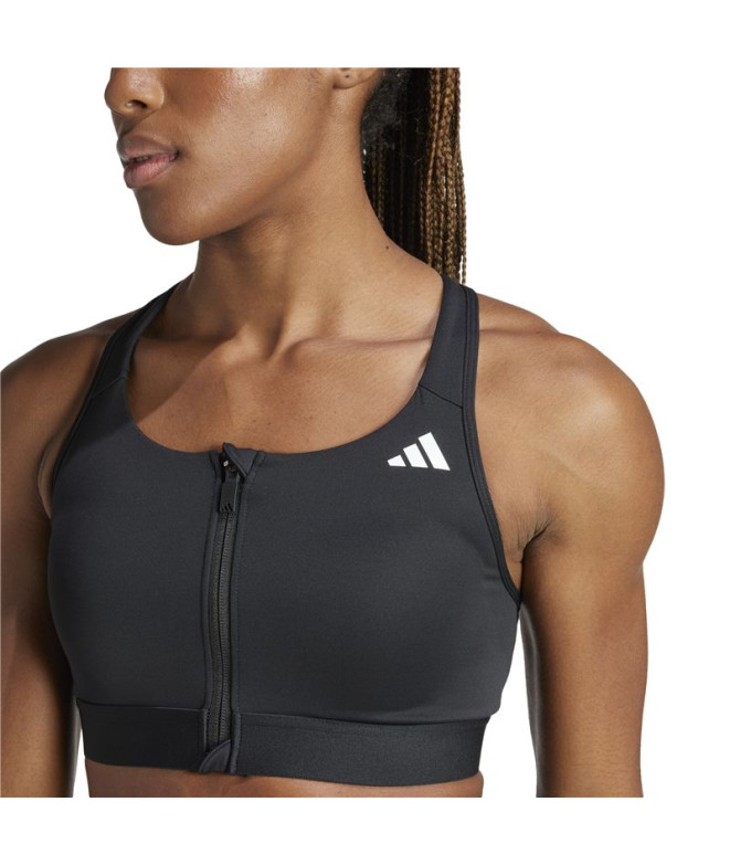 Sutiã esportivo de Fitness adidas Pwrct Ms Zip...