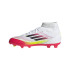 Bottes de Football adidas F50 League Fg/Mg Mid Enfant Blanc