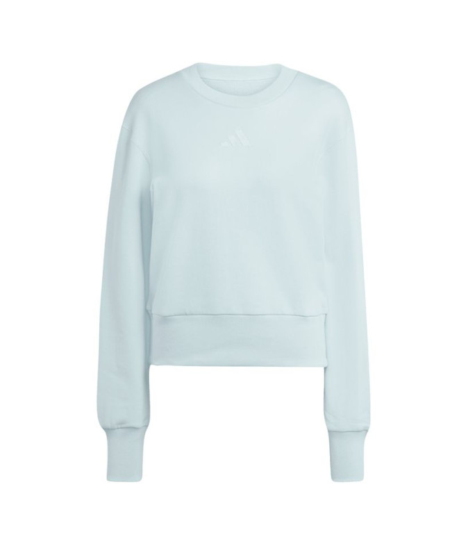 Sudadera adidas All Szn Ft Sw Mujer Verde