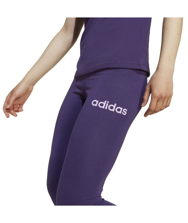 Collants adidas Jg Linear 230 Fille Violet