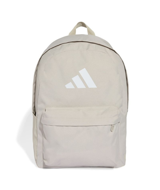 Mochila adidas Clsc Bars Bp Beige/ Blanco