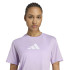 Camiseta de Fitness adidas We Bl Tee Mujer Lila