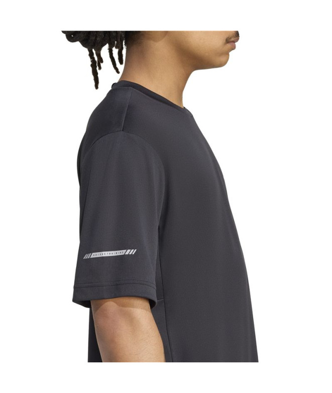 Camiseta de Fitness adidas Tr Ess Hp Homem Preto
