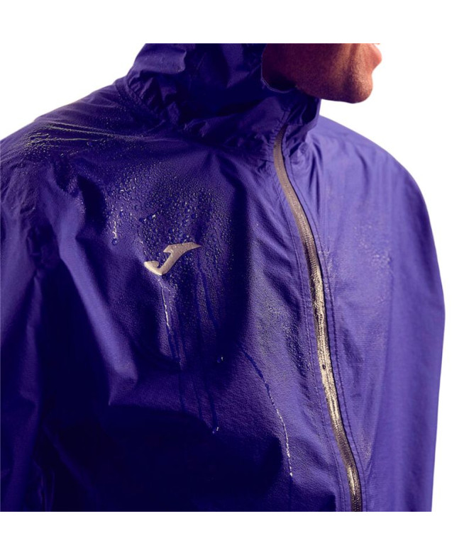 Chubasquero Trail Joma R-Night Iconic Azul Homem