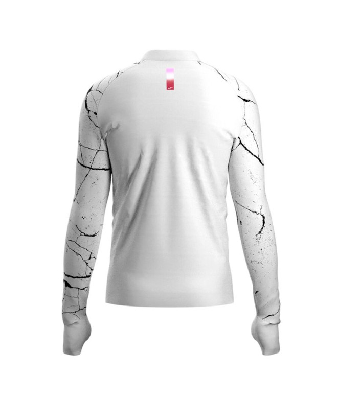 T-shirt Running Joma Deva R-Night Blanc Noir Homme