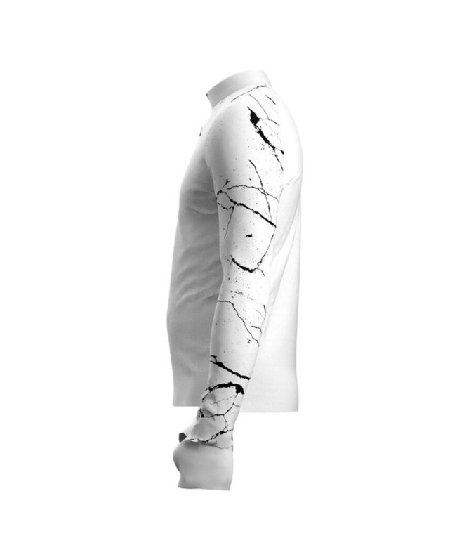 Camiseta Running Joma Deva R-Night Branco Preto...