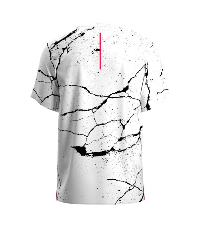 Camiseta Joma R-Night Pro Branco Preto Homem