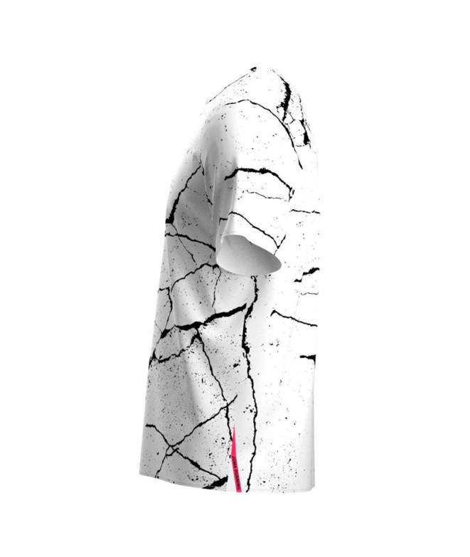 Camiseta Joma R-Night Pro Branco Preto Homem