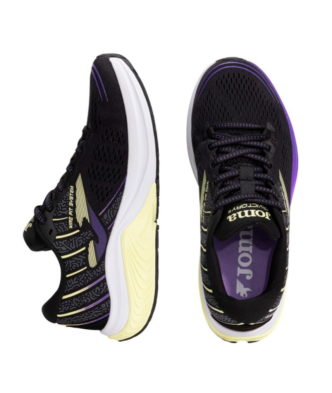 Zapatillas de running Joma Victory 2501 Negro...