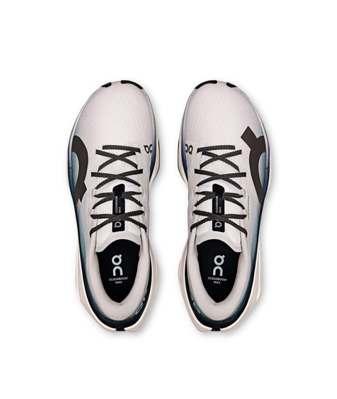 Chaussures de Running On Cloudboom Max Homme Blanc