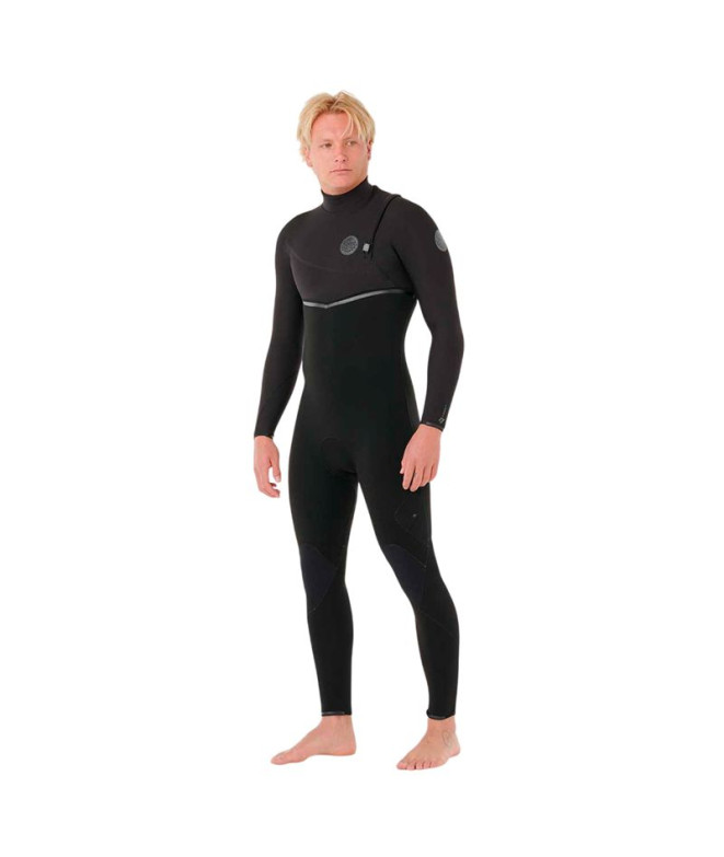 Neoprene Rip Curl E-Bomb Zf 43 Homem Preto