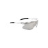 Lunettes de soleil de cyclisme Spiuk Jifter 3 Lentille Blanc Miroir Argent