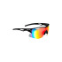 Lunettes de soleil de cyclisme Spiuk Jifter 3 Lentille Noire Miroir Rouge