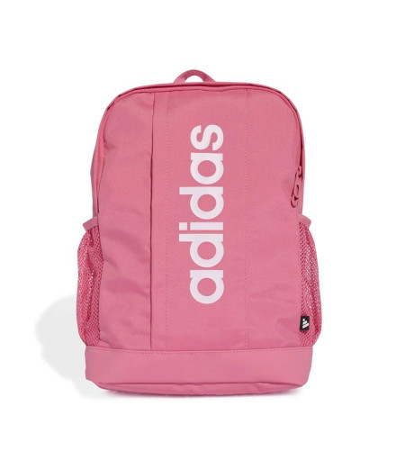 Mochila adidas Kids Lin Bpk Infantil Rosa / Branco