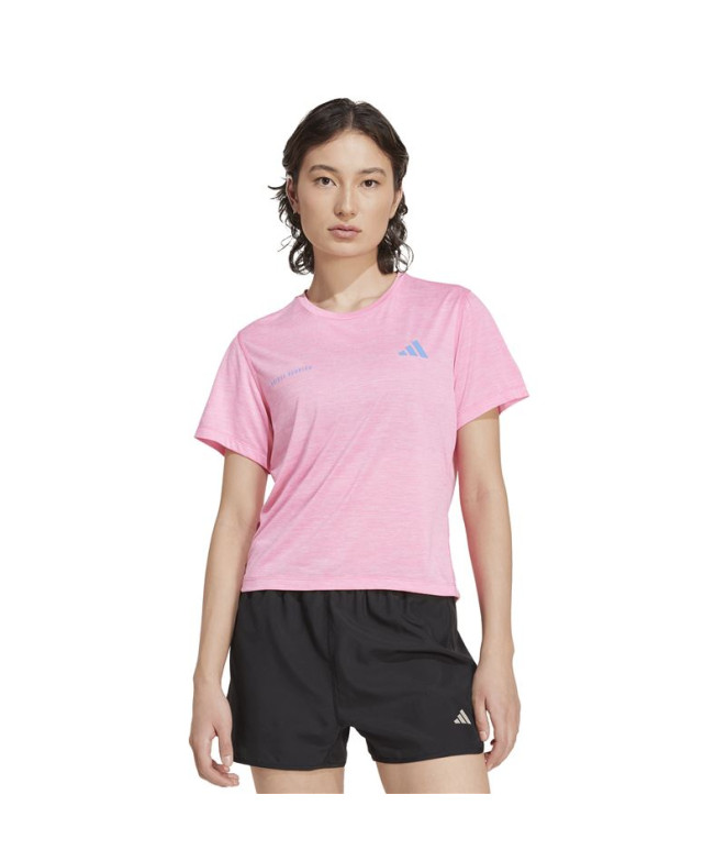 Chemise de Running adidas Otr Mel Femme Lupkme