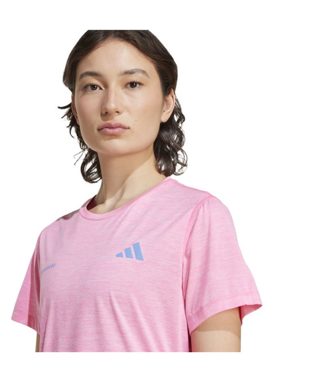 Chemise de Running adidas Otr Mel Femme Lupkme