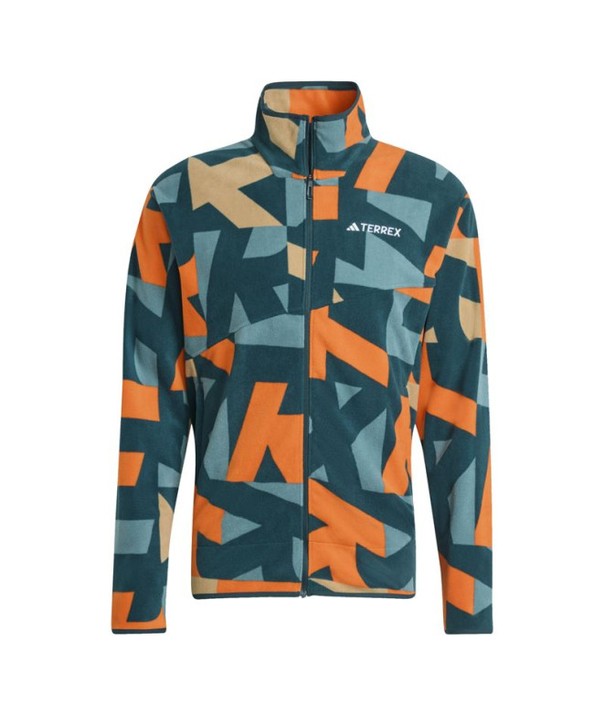 Polar de Montaña adidas Mt Aop Fz Fl Hombre...
