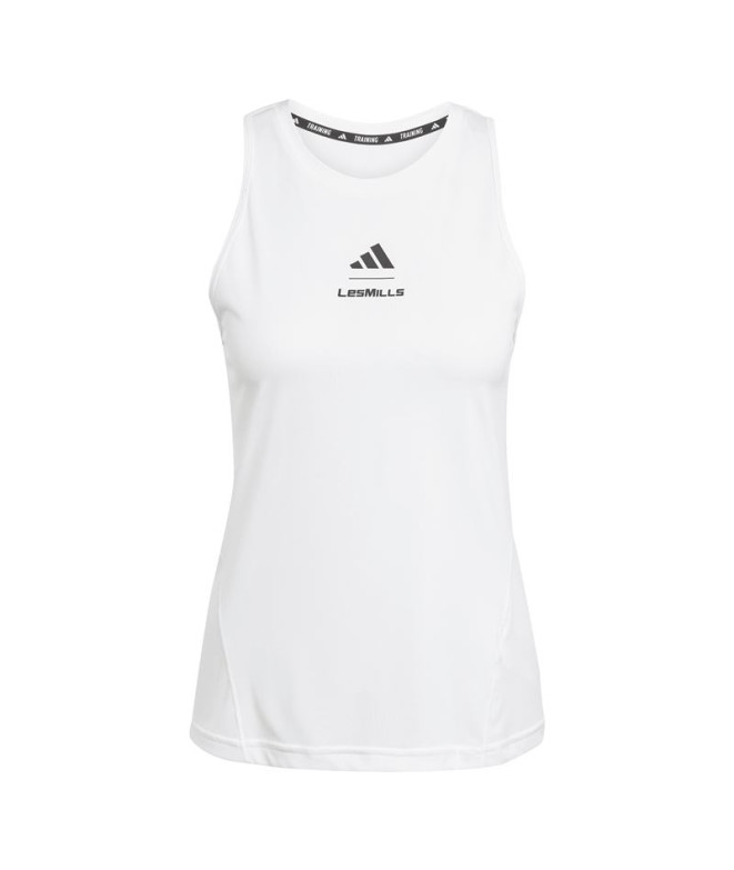 T-shirt de Fitness adidas Lm G Tk Femme Blanc