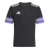 Camiseta de Fútbol adidas Squa25 Jsy Y Infantil Negro / Rafmor / Seliso