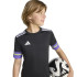 Camiseta de Fútbol adidas Squa25 Jsy Y Infantil Negro / Rafmor / Seliso
