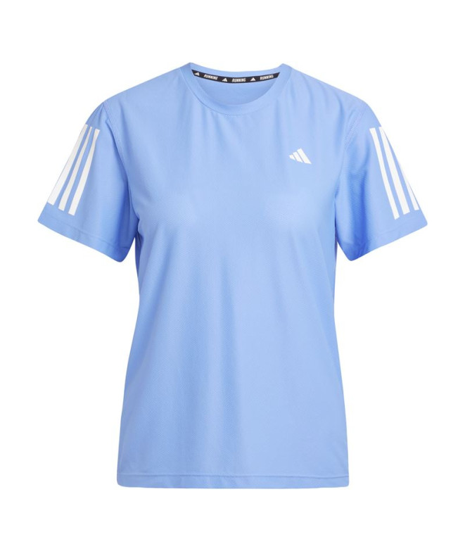 Camiseta de Running adidas Otr B Mujer Azul
