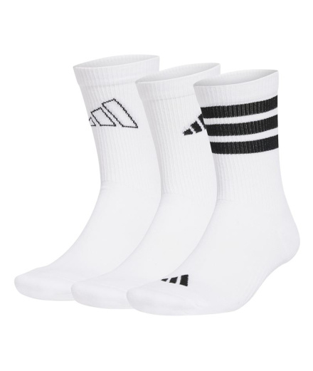 Chaussettes adidas Logo Pack 3Pp Enfant Blanc/Noir
