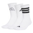 Meias adidas Logo Pack 3Pp Infantil Branco/Preto