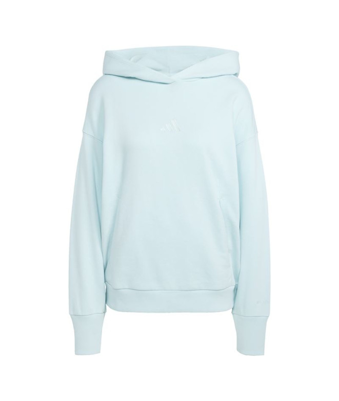 Sudadera adidas All Szn Ft Hd Mujer Azul