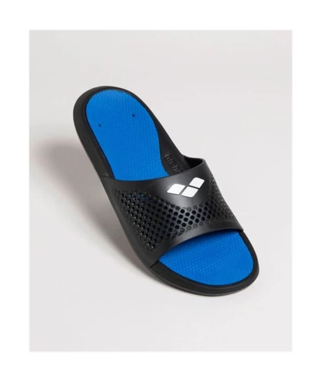 Chanclas Arena Bruno Negro Turquesa