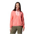 Forro polar Montaña Columbia Sequoia Grove™ Full Zip Fleece Mujer Salmón