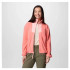 Fleece Montanha Columbia Sequoia Grove™ Full Zip Fleece Mulher Salmão