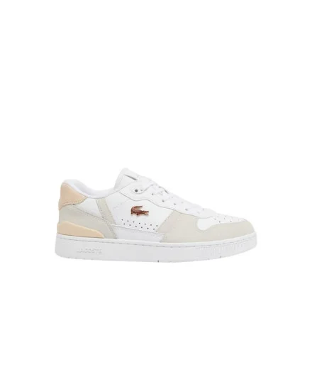 Chaussures Lacoste T-Clip Set 224 6 Sfa Femme Blanc/Rose