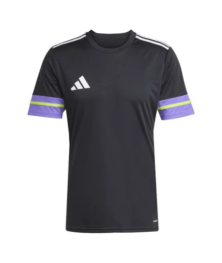 Camiseta de Fútbol adidas Squa25 Jsy Hombre Negro /... Camiseta de Fútbol adidas Squa25 Jsy Hombre Negro /...