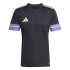 Camiseta de Fútbol adidas Squa25 Jsy Hombre Negro / Rafmor / Seliso